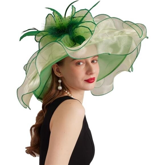 Women\'s Kentucky Hat Wide Brim Light Green main image 6